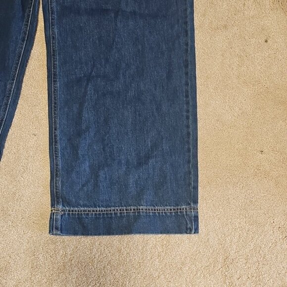 Free Assembly Womens Wide Leg Trouser Jeams - Picture 3 of 7